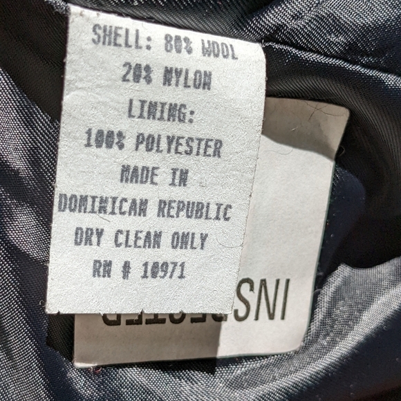 Braetan Vintage red wool blend zip up, Cinch Waist Jacket Size Medium GUC - Picture 4 of 4